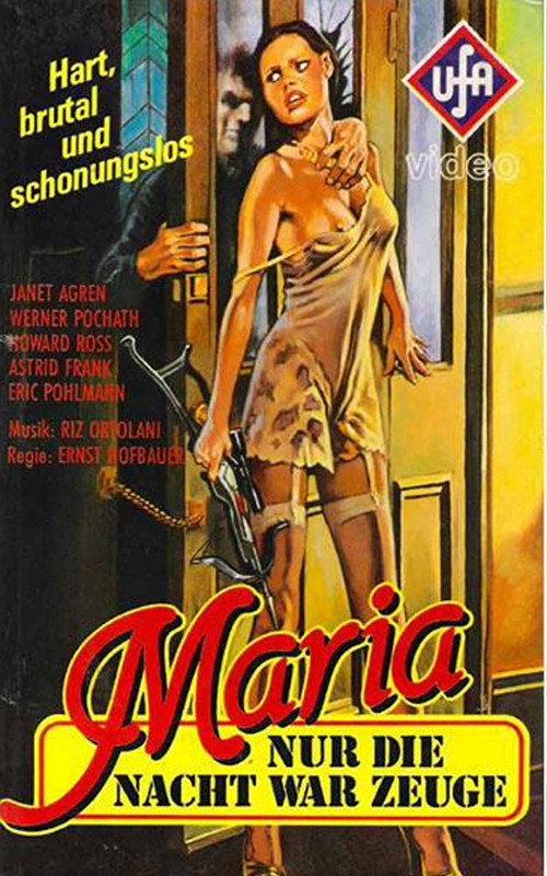 Maria - Nur die Nacht war Zeuge 1980 official movie poster