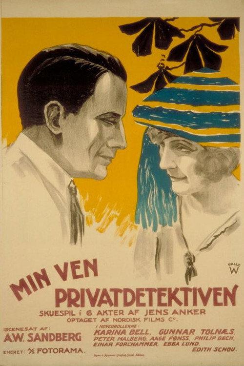 My Friend the Detective 1924 official movie poster
