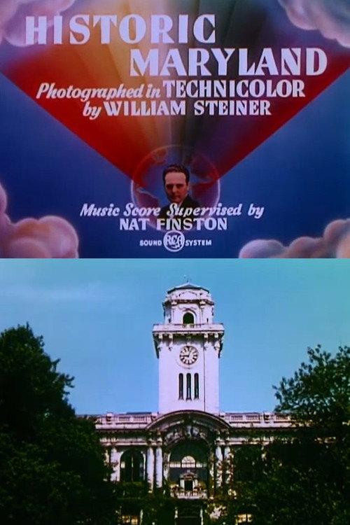 Historic Maryland 1941 official movie poster