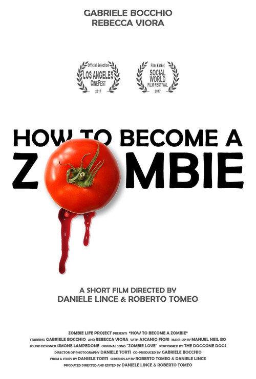 How to Become a Zombie 2017 official movie poster