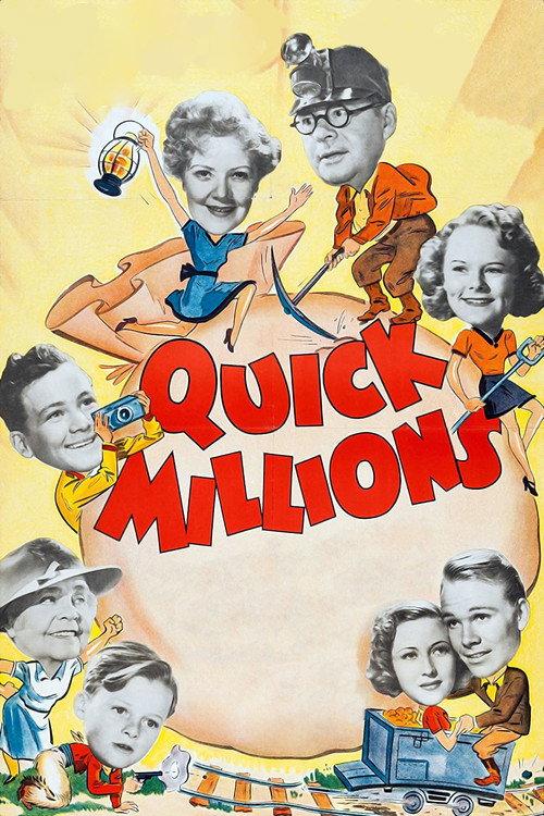 Quick Millions 1939 official movie poster