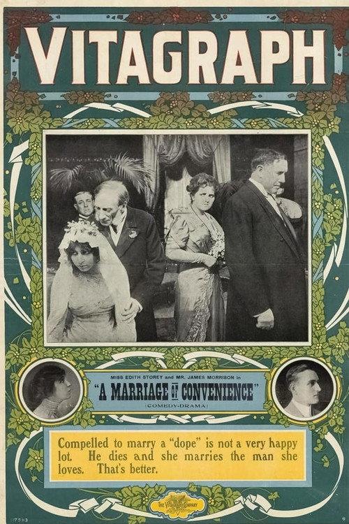 A Marriage of Convenience 1918 official movie poster