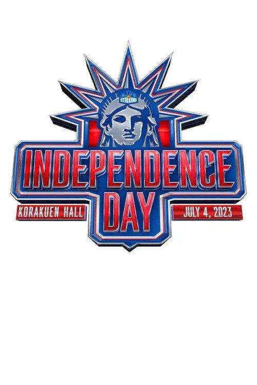 NJPW STRONG Independence Day 2023 - Day 1 2023 official movie poster