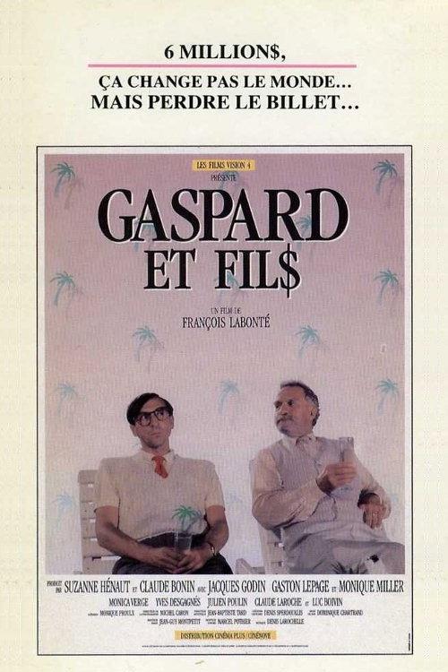 Gaspard et fil$ 1988 official movie poster