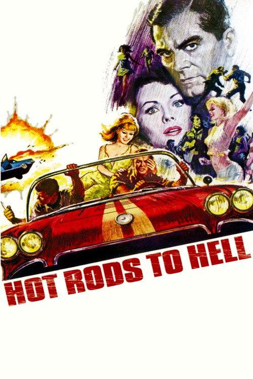 Hot Rods to Hell 1967 official movie poster