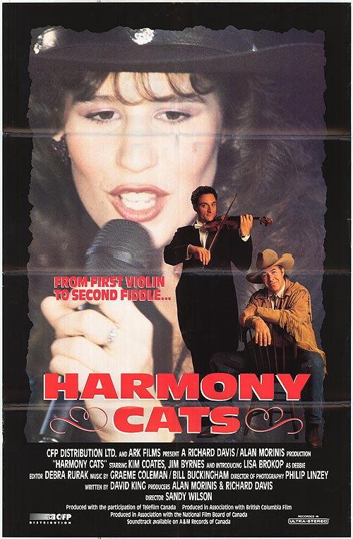 Harmony Cats 1992 official movie poster