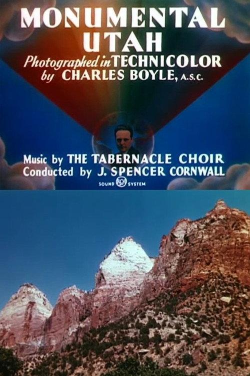 Monumental Utah 1944 official movie poster