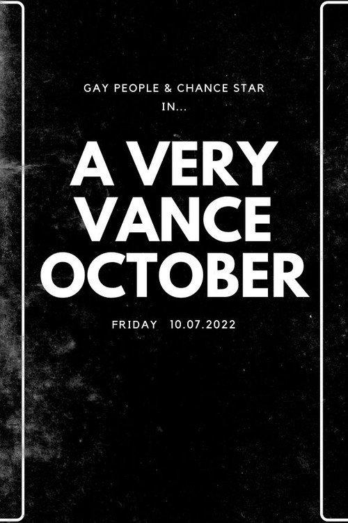 A Very Vance October 2022 official movie poster