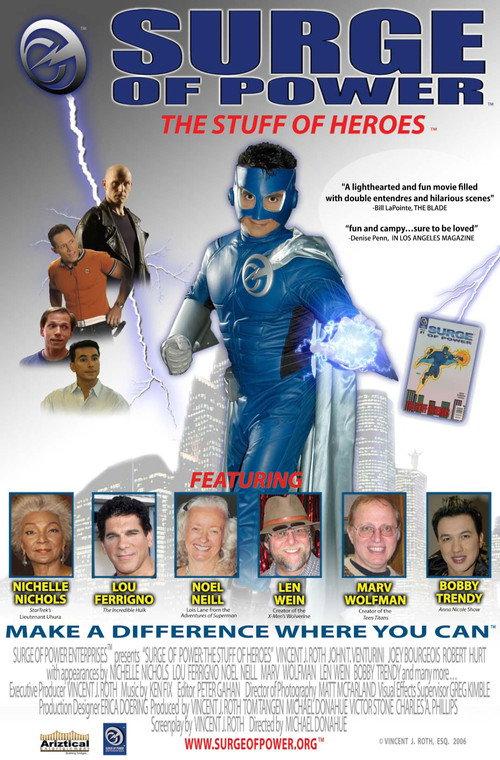 Surge of Power: The Stuff of Heroes 2005 official movie poster
