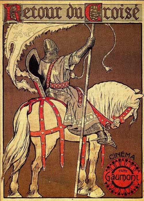 The Return of the Crusader 1908 official movie poster