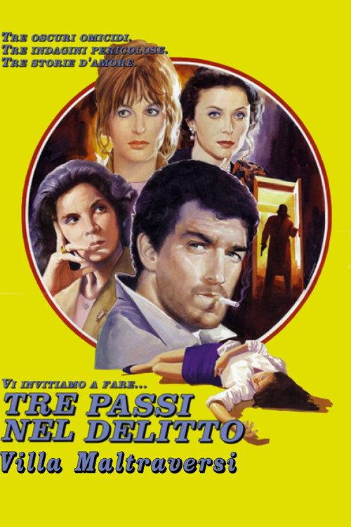 Tre passi nel delitto - Villa Maltraversi 1993 official movie poster