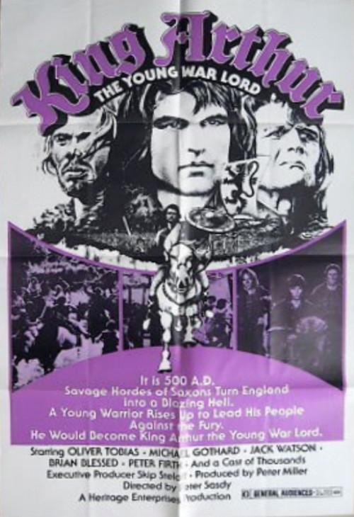 King Arthur, the Young Warlord 1975 official movie poster