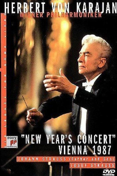 Herbert Von Karajan - New Year's Concert Vienna 1987 1987 official movie poster