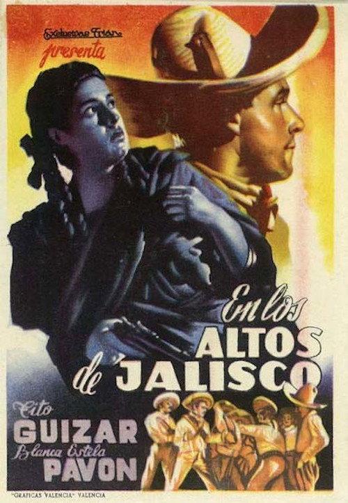 En los altos de Jalisco 1948 official movie poster