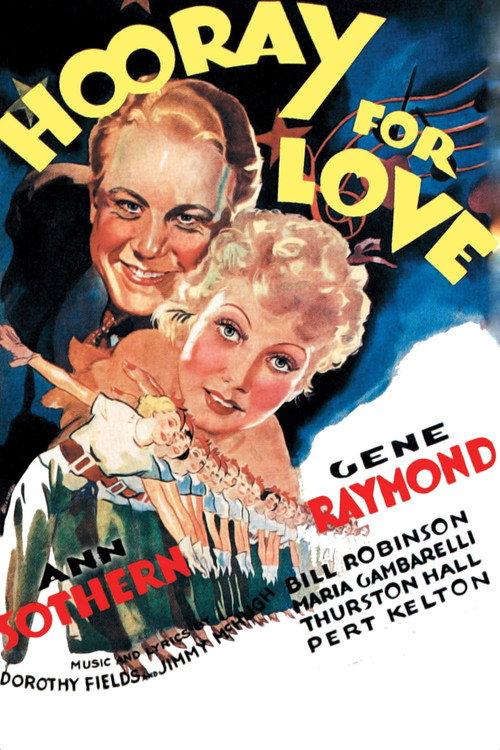 Hooray for Love 1935 official movie poster