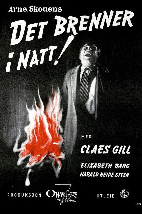 Fire in the Night 1955 official movie poster
