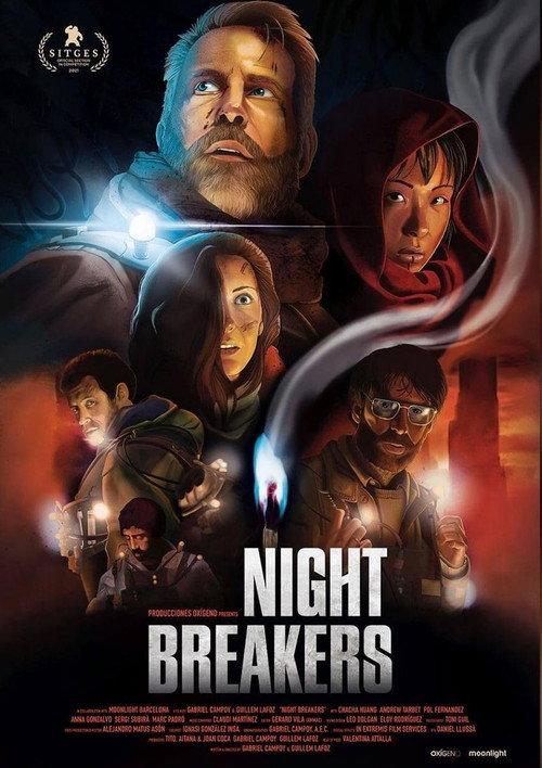 Night Breakers 2021 official movie poster
