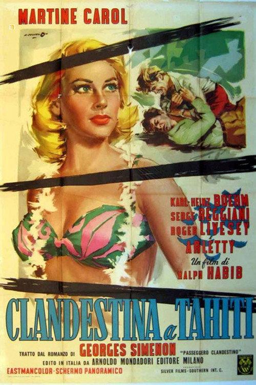 The Stowaway 1958 official movie poster