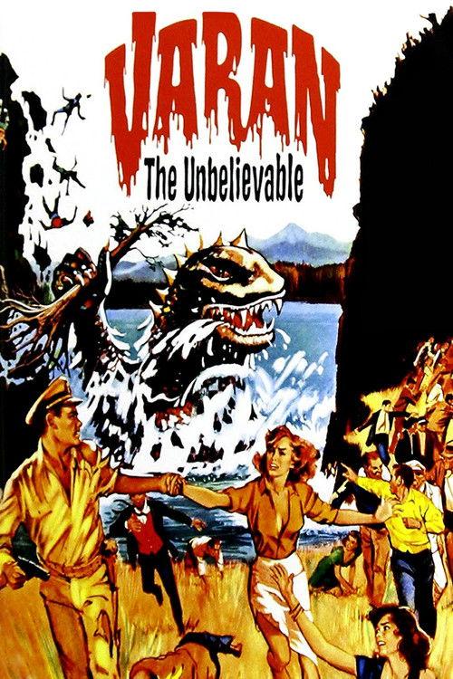 Varan the Unbelievable 1962 official movie poster