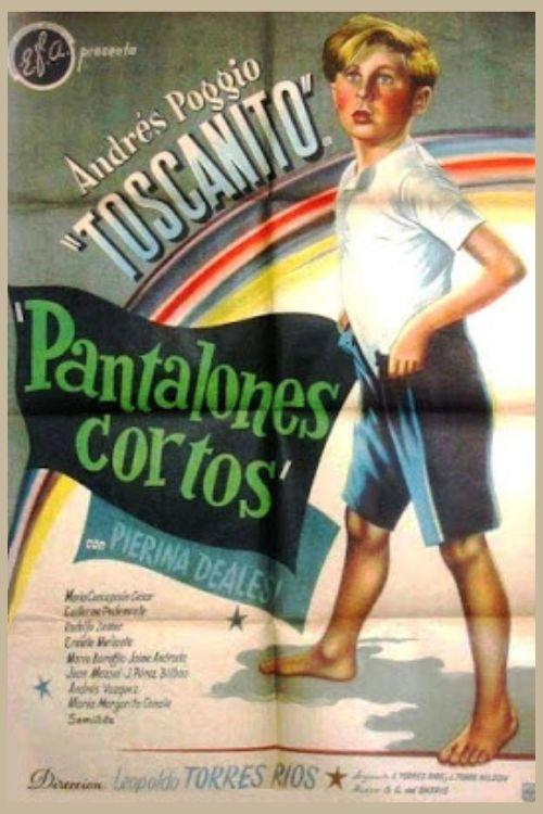 Pantalones Cortos 1949 official movie poster