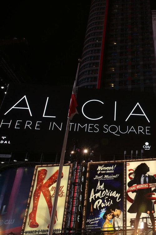 Alicia Keys - Here in Times Square 2016 official movie poster