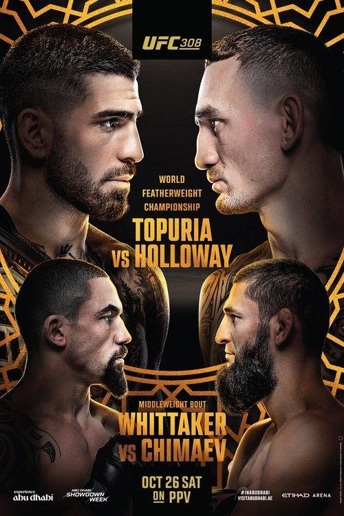 UFC 308: Topuria vs. Holloway 2024 official movie poster