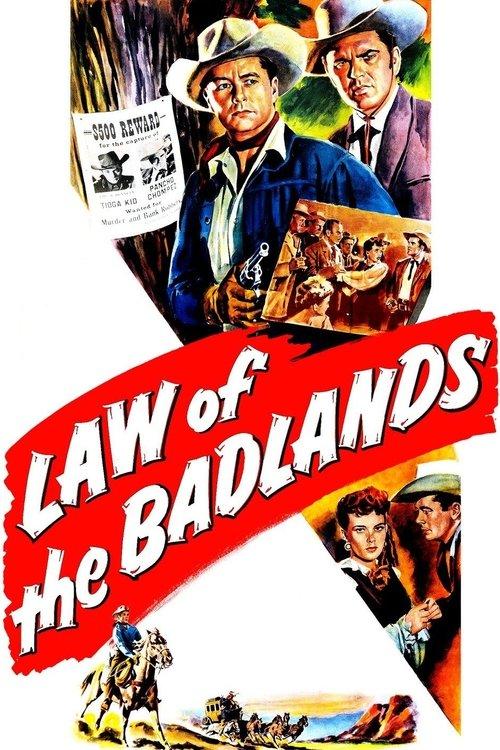 Law of the Badlands 1951 official movie poster