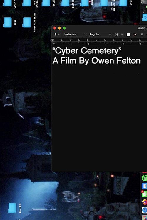 Cyber Cemetery 2025 official movie poster