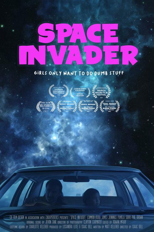 Space Invader 2021 official movie poster