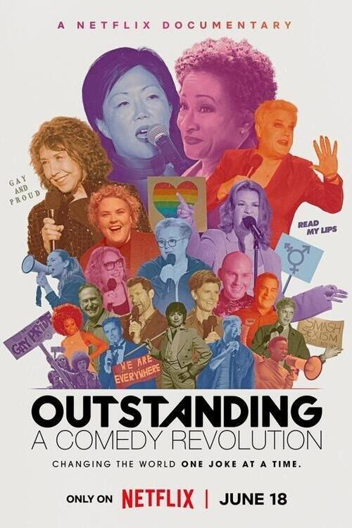 Outstanding: A Comedy Revolution 2024 official movie poster