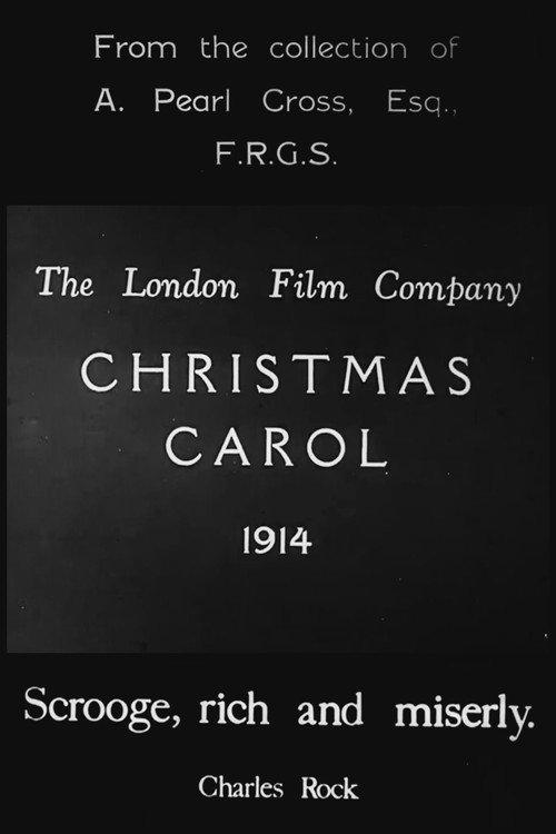 A Christmas Carol 1914 official movie poster