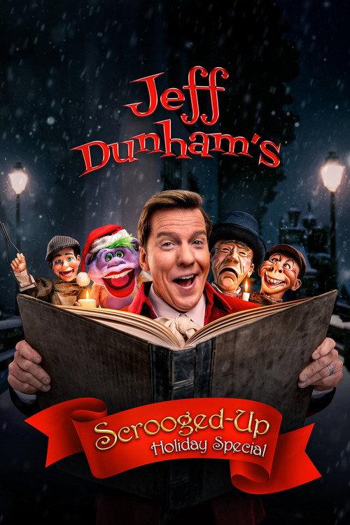 Jeff Dunham's Scrooged-Up Holiday Special 2024 official movie poster