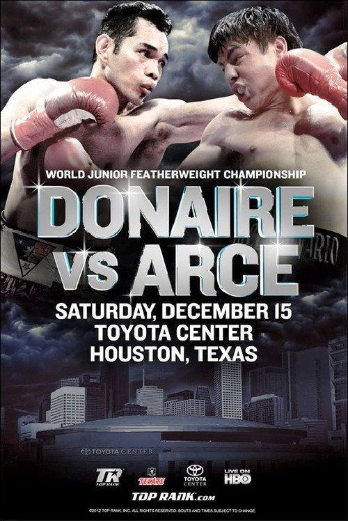 Nonito Donaire vs. Jorge Arce 2012 official movie poster
