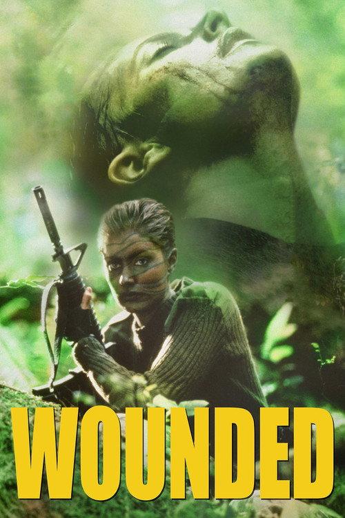 Wounded 1997 official movie poster