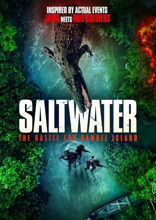 Saltwater: The Battle for Ramree Island 2021 official movie poster