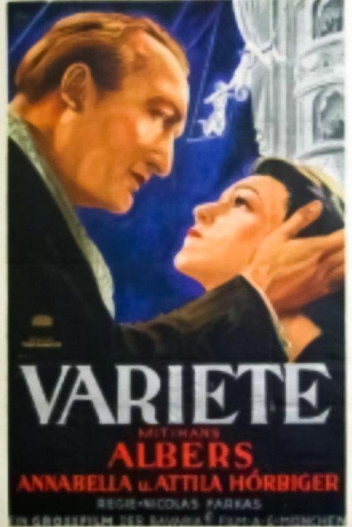 Variety 1935 official movie poster