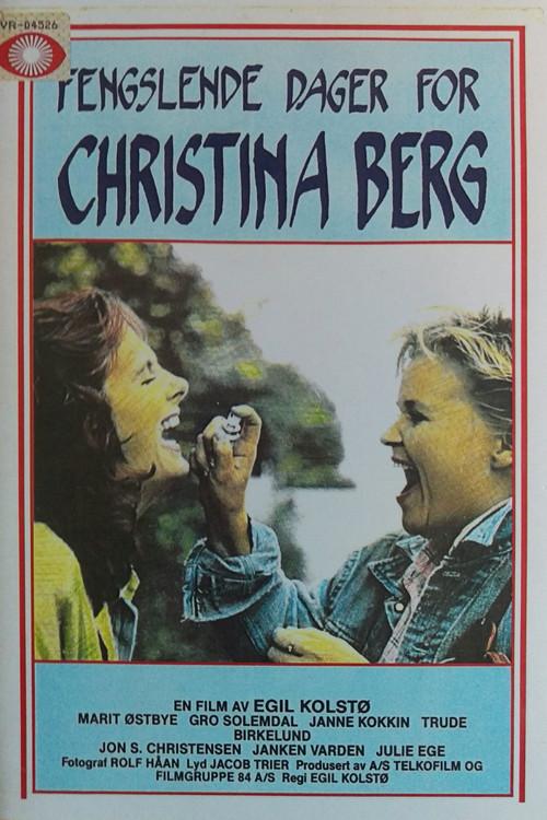 Fengslende dager for Christina Berg 1988 official movie poster