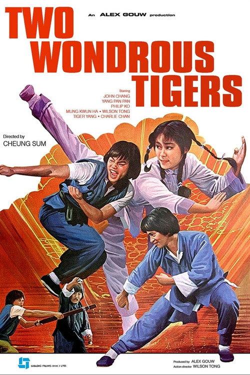 Two Wondrous Tigers 1980 official movie poster