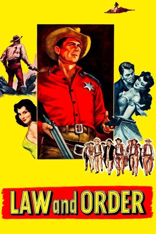 Law and Order 1953 official movie poster