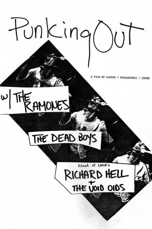 Punking Out 1978 official movie poster