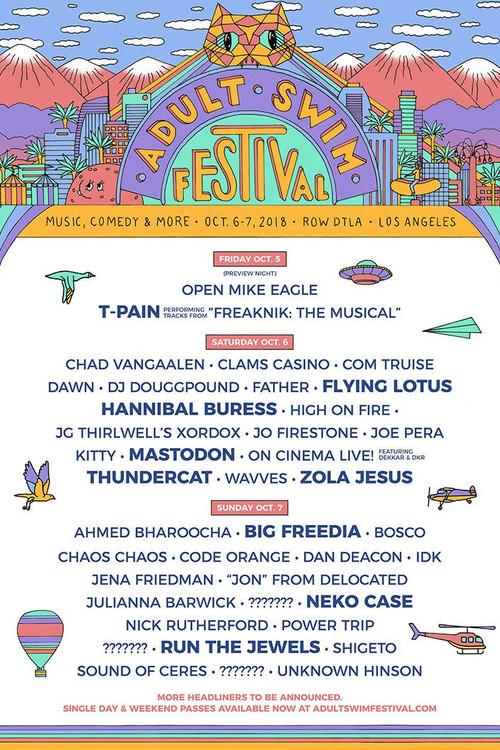 Adult Swim Festival Presents: Run the Jewels 2022 official movie poster