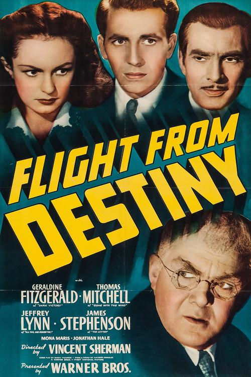 Flight from Destiny 1941 official movie poster