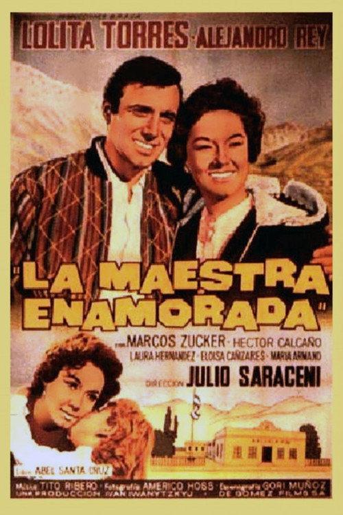 La maestra enamorada 1961 official movie poster