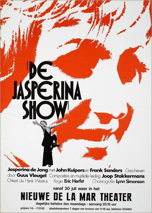 Jasperina de Jong: The Jasperina Show 1972 official movie poster