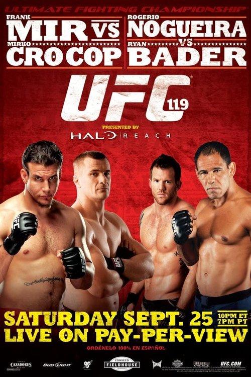 UFC 119: Mir vs. Cro Cop 2010 official movie poster