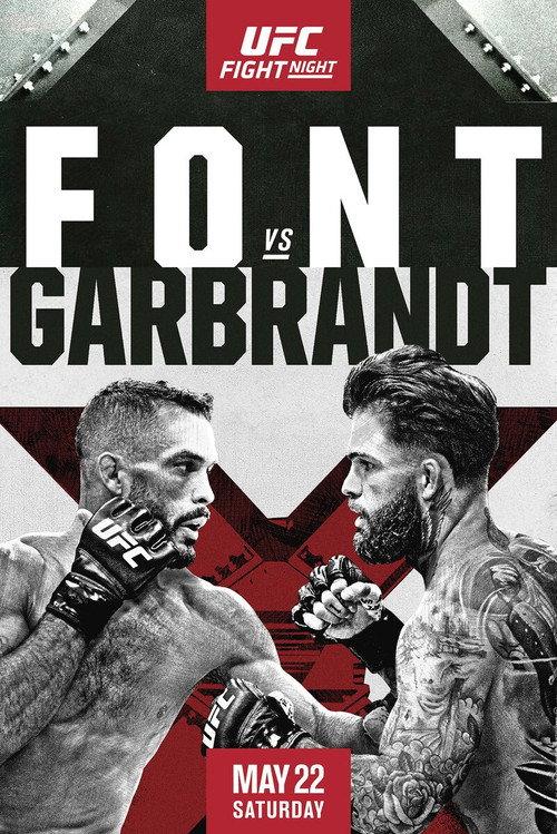 UFC Fight Night 188: Font vs. Garbrandt 2021 official movie poster