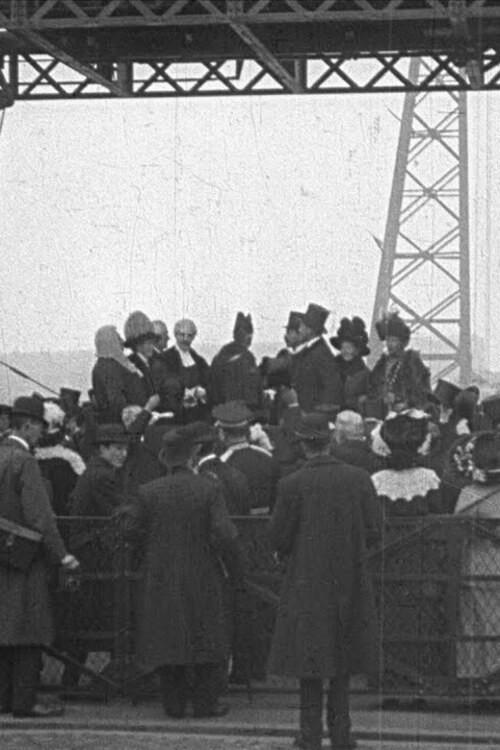 Opening of the Middlesbrough Transporter Bridge 1911 official movie poster