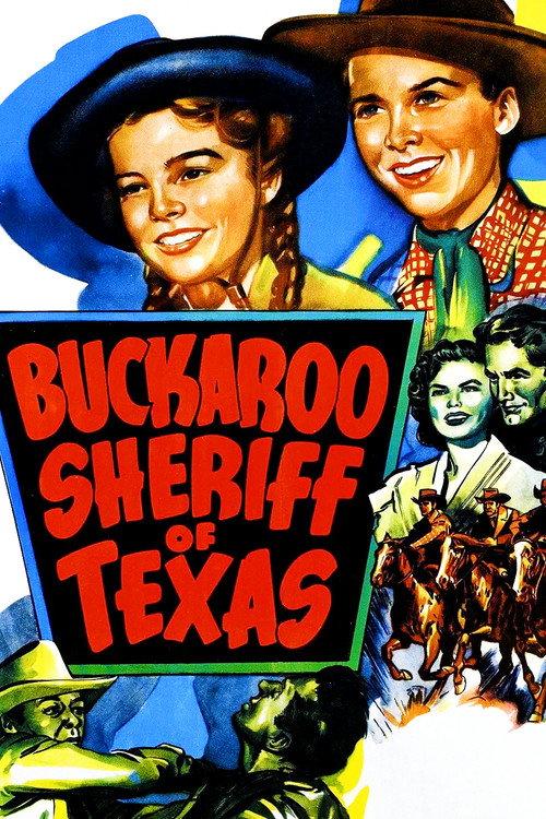 Buckaroo Sheriff of Texas 1951 official movie poster