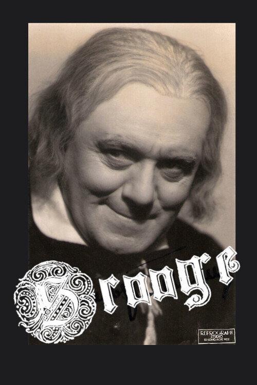 Scrooge 1928 official movie poster