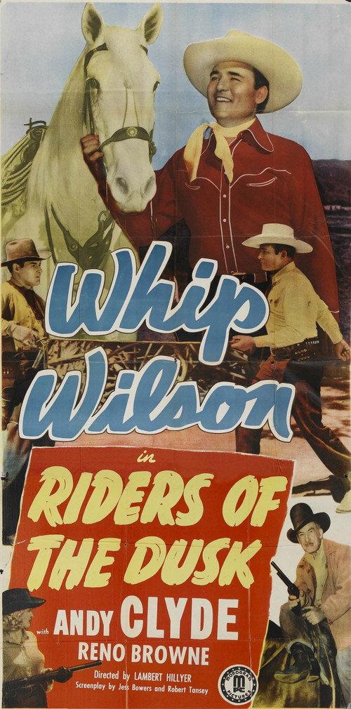 Riders of the Dusk 1949 official movie poster
